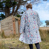 Kantha Kimono Hand Stitched Bathrobe IKAT -Unisex Free Size