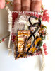 Medicine Amulet Textile Pouch Necklace Medieval Treasure Bag Talisman