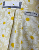 Girls Cotton Cafe Apron Daisy size 4 - 8 Child - Pleated Yellow Daisy Design