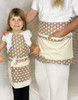 Cotton Rainbow Cafe Apron Mums and Daughters Twin Set