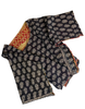 Sashiko Kantha Long Sleeve Kimono Throw Over