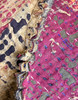 Rugged Cotton Kantha Long Sleeve Large  Kimono Throw Over