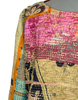 Rugged Cotton Kantha Long Sleeve Large  Kimono Throw Over