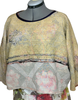 Rugged Cotton Kantha Long Sleeve Large  Kimono Throw Over
