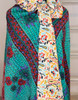 Vintage Kantha Quilt Cotton Reversible Natural Fibre