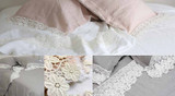 Flax Linen's and Lace - Farmhouse Style Luxury Bedding