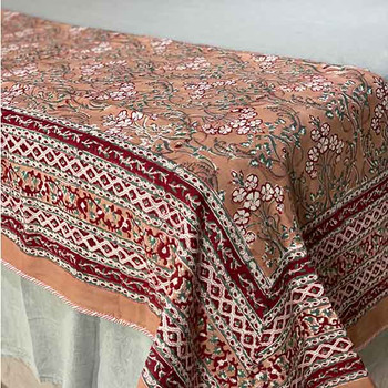 Cotton Single Bed Summer Light Weight Quilts - Antique Rose