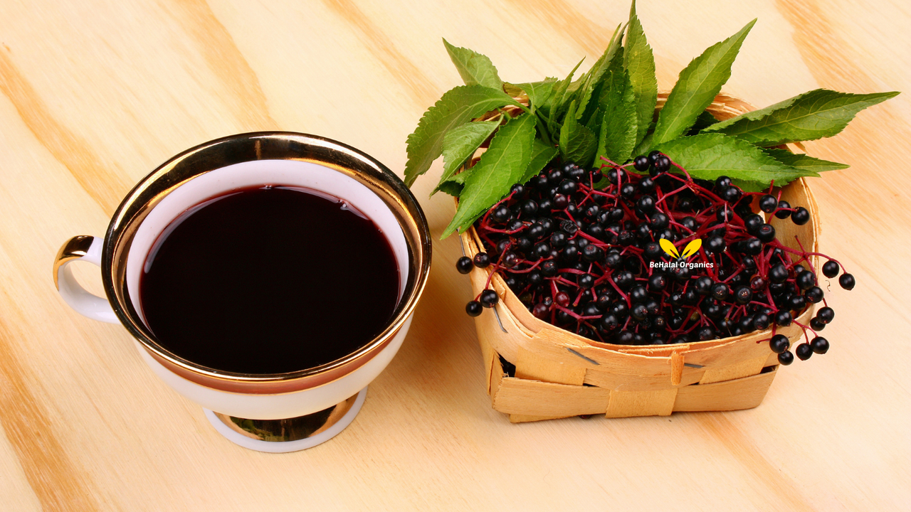 Elderberry Tea for Relaxation and Immunity Boost