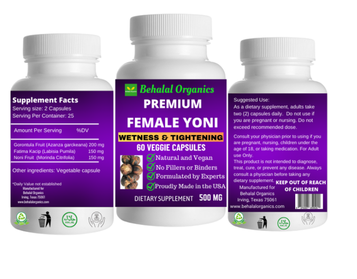 Female Libido Yoni Rejuvenation with Kacip Fatimah & Gorontula