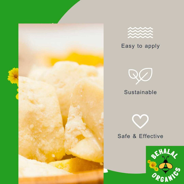 Shea Butter 100% Natural African cream 14 oz For Skin, Body, Face, Hair 