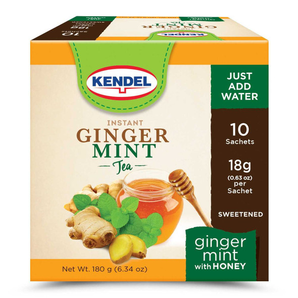 Kendel Instant Ginger Tea – with Mint & Honey 