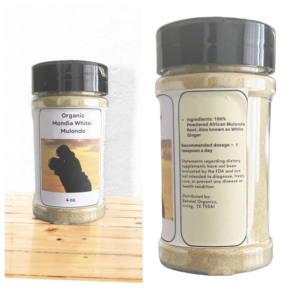 Mondia Whitei Organic Powder 4oz  Mondia Whitei Organic Powder 4oz