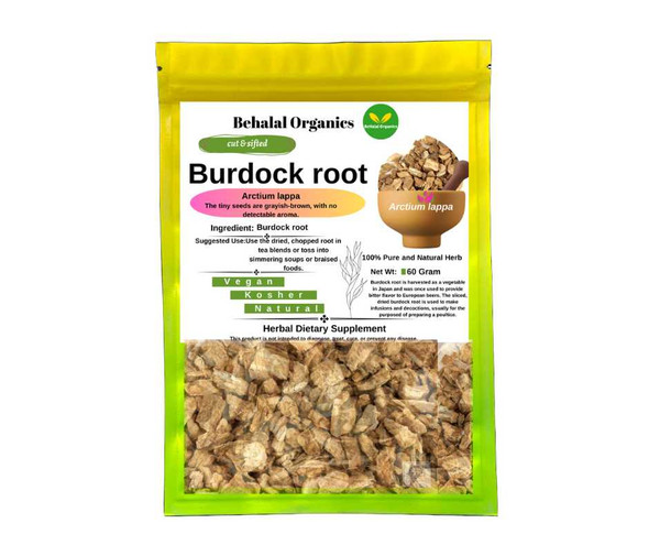 Burdock root Behalal Organics