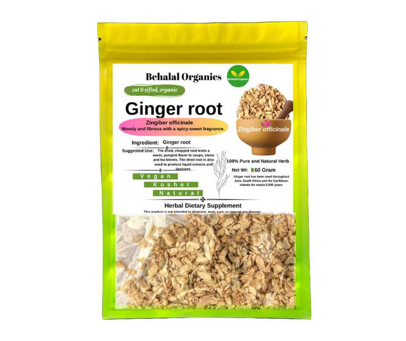 Ginger root Behalal Organics