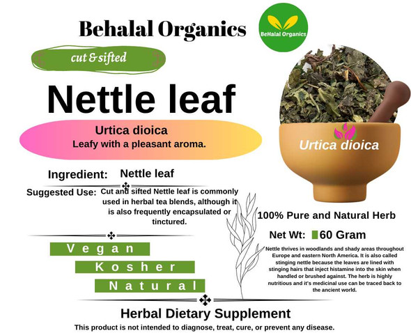 Nettle leaf Behalal Organics