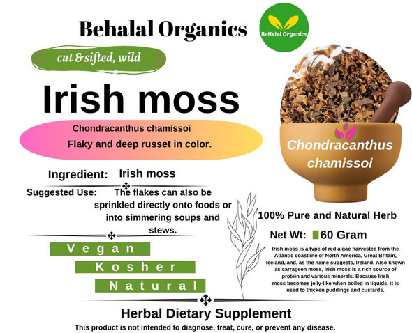 Irish moss Behalal Organics