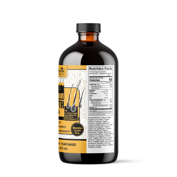 Super Hair Growth Formula - Plant-Based Herbal Food for Enhanced Hair Growth