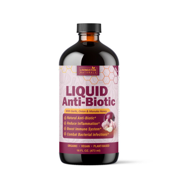 Liquid Plant-Based Anti-Biotic Supplement