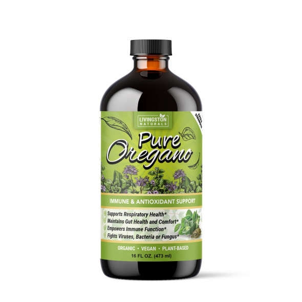 Pure Oregano Plant-Based Foods, 16 oz - High-Quality Oregano Herb for Cooking and Wellness