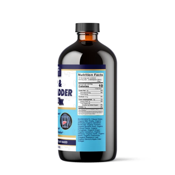 Liver & Gallbladder Cleanse, Plant-Based Herbal Formula, 16oz