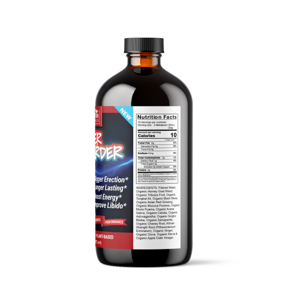 Bigger & Harder Maximum Strength Natural Herbal Supplement - 16 oz / 1 lb