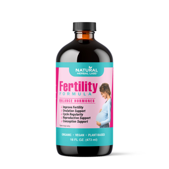 Fertility Formula for Hormonal Balance - Plant-Based Herbal Supplement