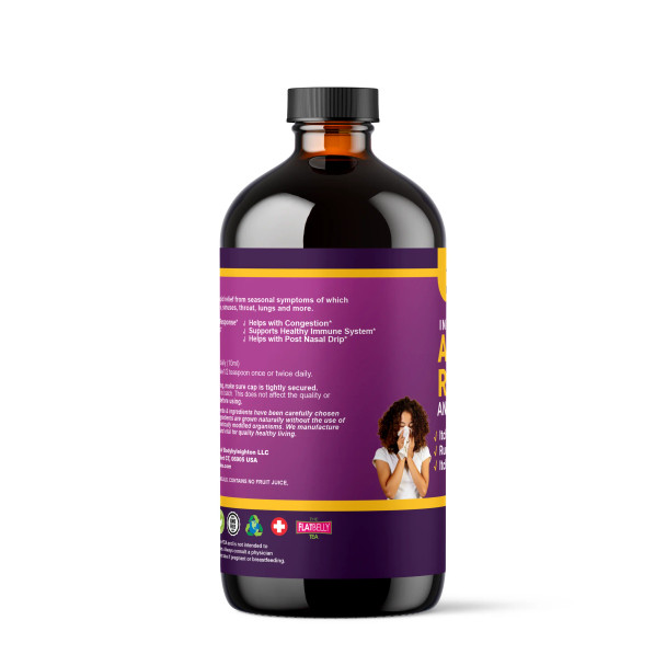 Fast Acting Plant-Based Allergy Relief, 16 oz - Natural Herbal Solution