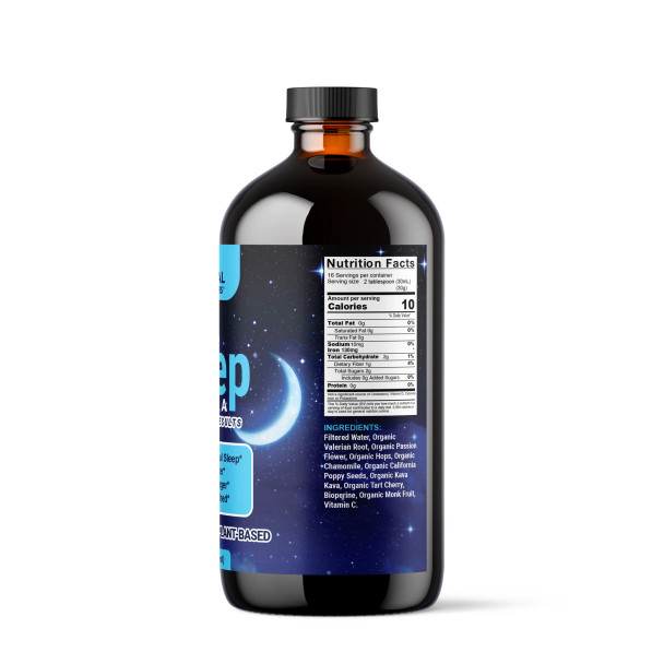 Plant-Based Sleep Formula - Fast Acting Results, 16 oz