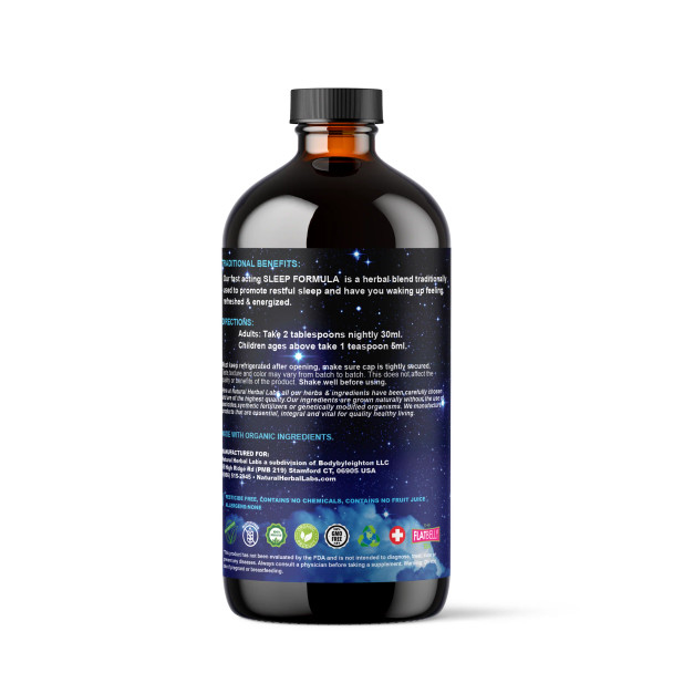 Plant-Based Sleep Formula - Fast Acting Results, 16 oz