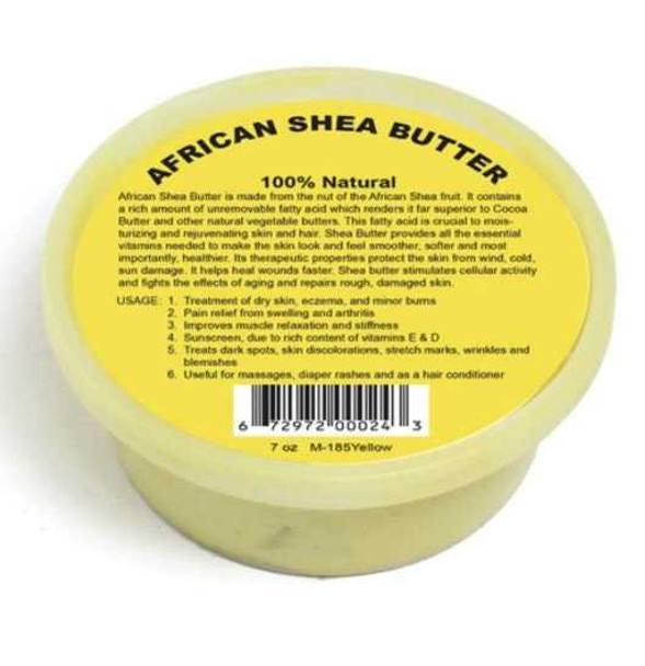 Shea Butter 7 oz Pure Unrefined Virgin From Africa For Skin, Body, Face, Hair 
