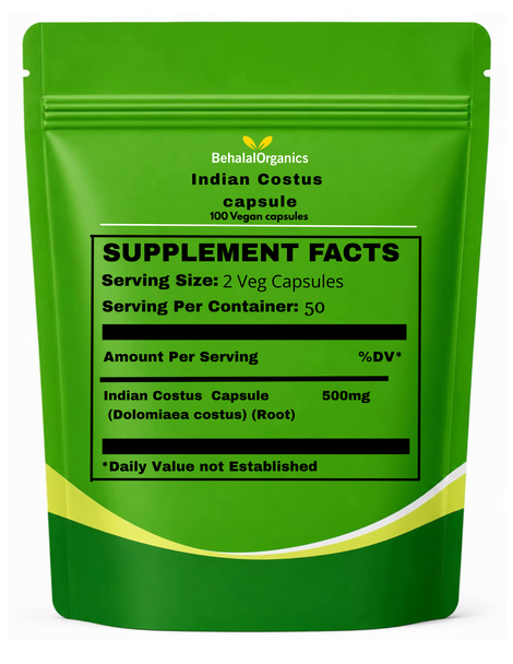Qust al Hindi ( Indian Costus Root ) Capsules 500mg