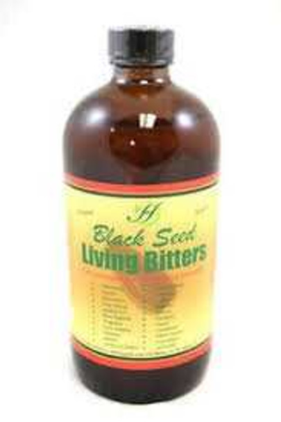 Black Seed Living Bitters Organic Detox Health Remedies Original Herbal Drink ~ 16oz 