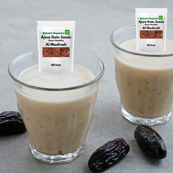 Ajwa Dates Seed Powder Al madinah 100g Behalal Organics