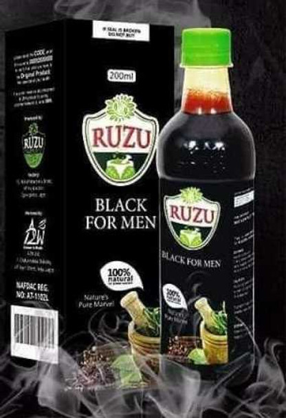 Ruzu Black For Men 200ml (6.8 fl oz) 