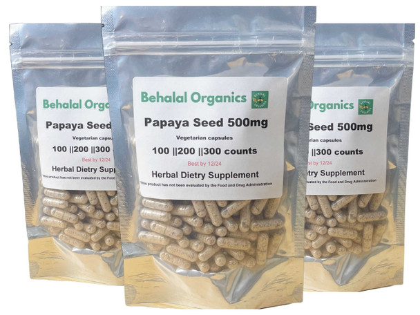 Papaya Seed capsules