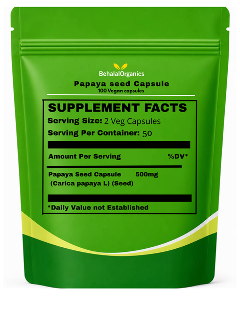 Papaya Seed capsules