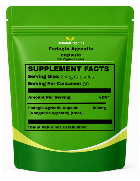 Fadogia Agrestis 100 Quick release Capsules 500mg