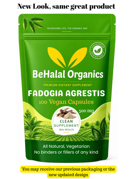 Fadogia Agrestis 100 Quick release Capsules 500mg