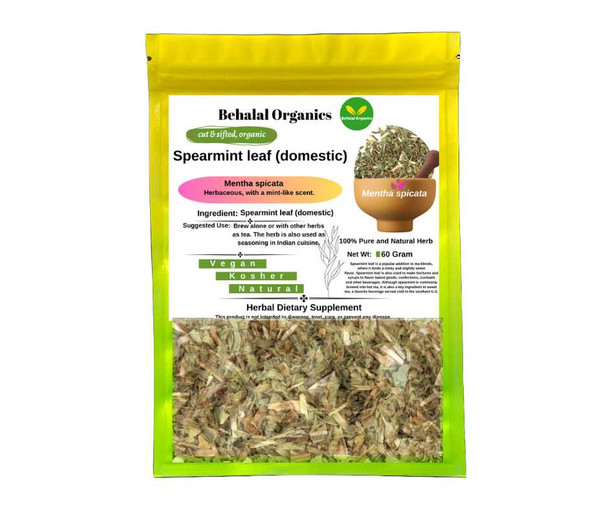 Spearmint leaf (domestic) Behalal Organics