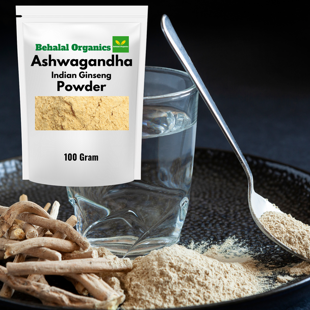 Ashwagandha Powder (Withania Somnifera) Behalal Organics
