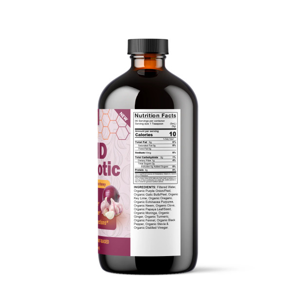 Liquid Plant-Based Anti-Biotic Supplement