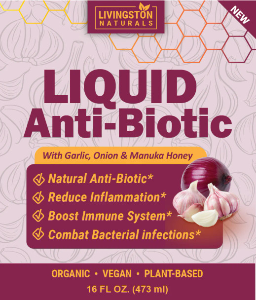Liquid Plant-Based Anti-Biotic Supplement