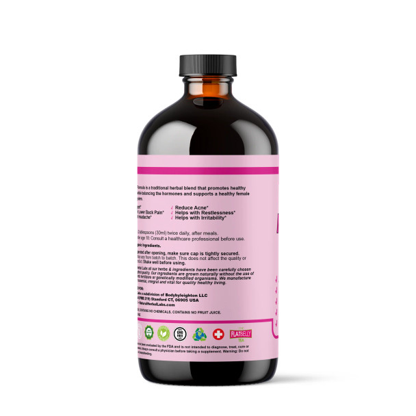 The Menstrual Formula Plant-Based Herbal Supplement 16 oz