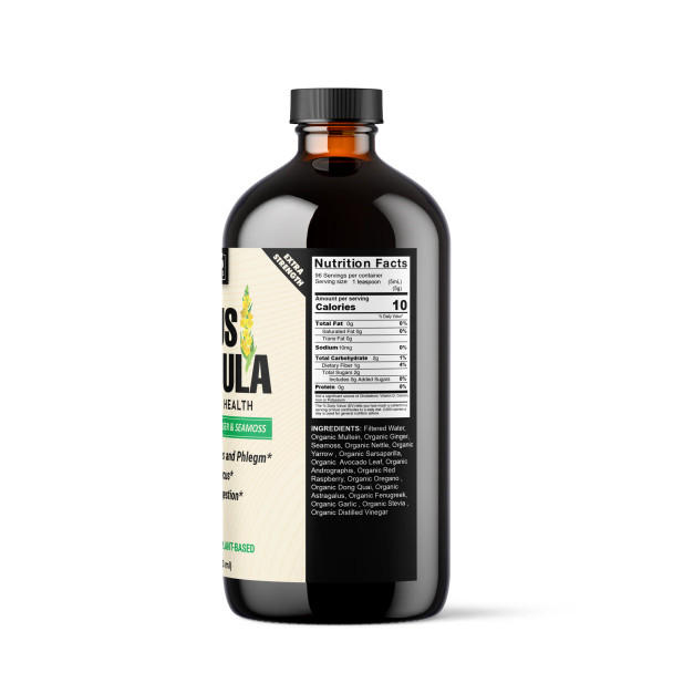 Mucus Relief Formula with Mullein, Ginger & Sea Moss