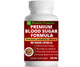 Blood Sugar Formula Premium Support with Abere, Cinnamon, Fenugreek, Bittermelon 100 Counts Behalal Organics