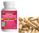 Wormwood capsules 100 Quick Release Capsules - 500mg Per Capsule Behalal Organics