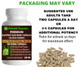 Slippery Elm Bark 100 Quick Release Capsules - 500mg Per Capsule Behalal Organics