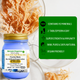 Behalal Organics Spirulina Irish Sea Moss Gel with Lemon, made from wildcrafted St. Lucia Gold Sea Moss.