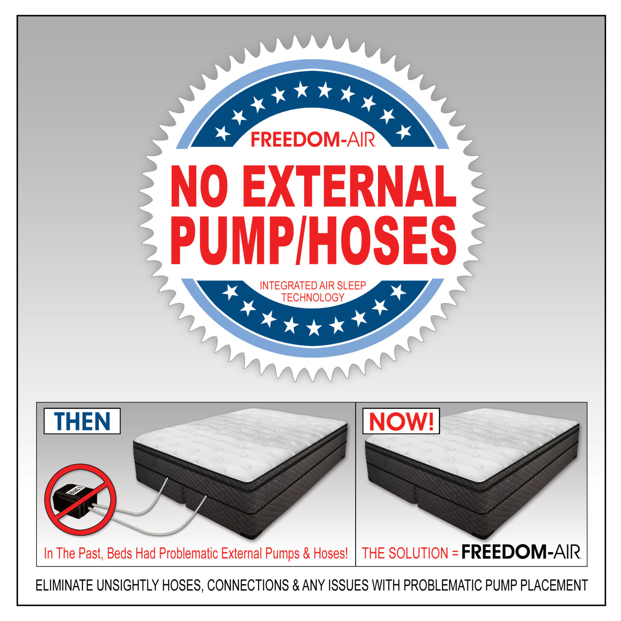 Harmony 10 Inch Upper-Flex Air Bed Mattress image