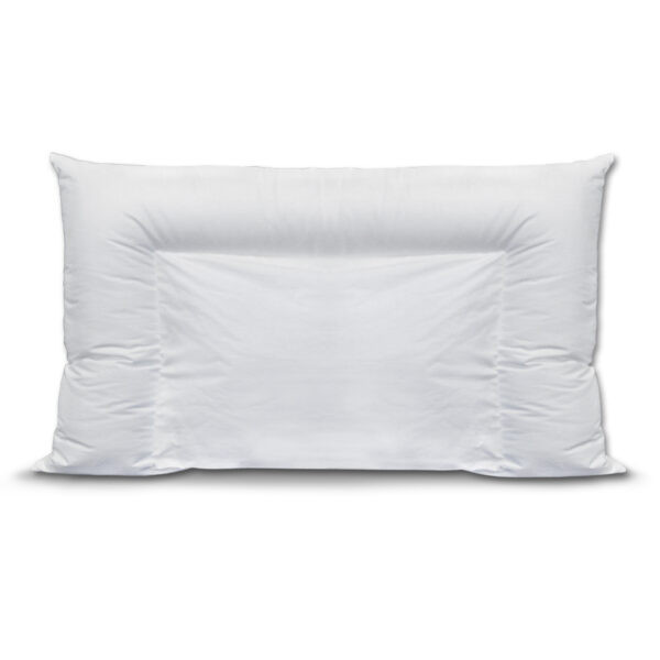 Angel Silk Crescent Pillow - Premium Down Like Plush Pillow